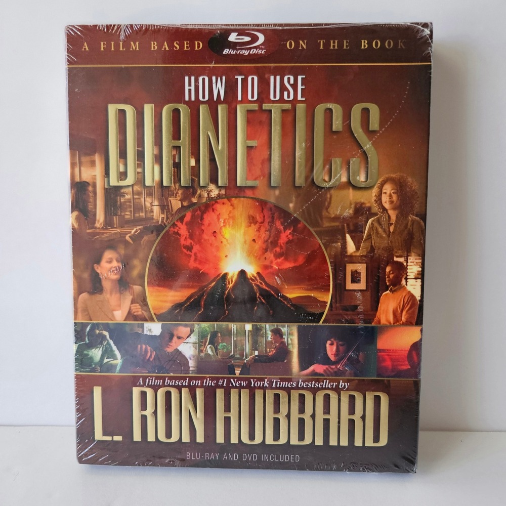 How to‎ Use Dianetics by L Ron Hubbard BLU RAY +DVD COMBO PACK - NEW SEALED
